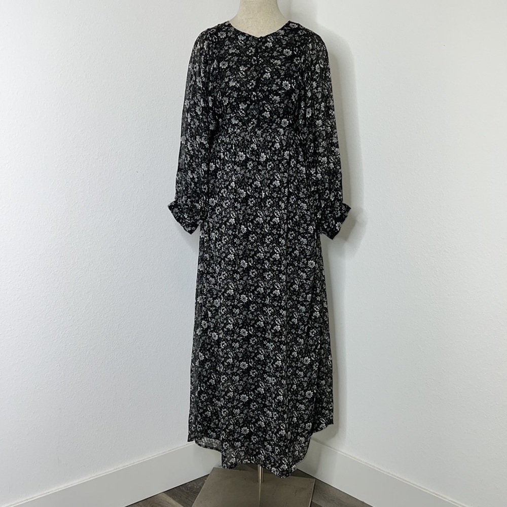 🔹 Lucky Brand Floral Prairie Maxi Dress